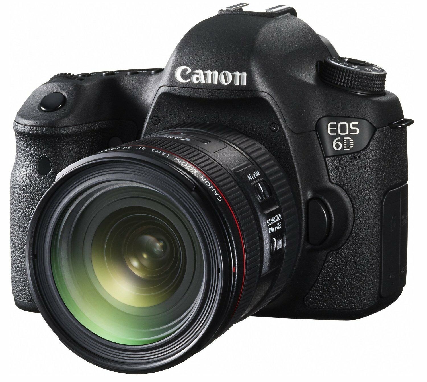 Canon EOS 6D 20.2 MP CMOS DSLR Camera with 24-70mm f/4.0L IS USM Lens