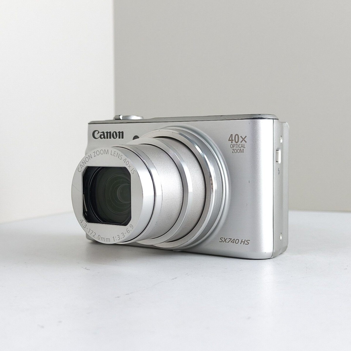 Canon PowerShot SX740 HS 4K Digital Camera 40x Optical Zoom WiFi Vlog silver