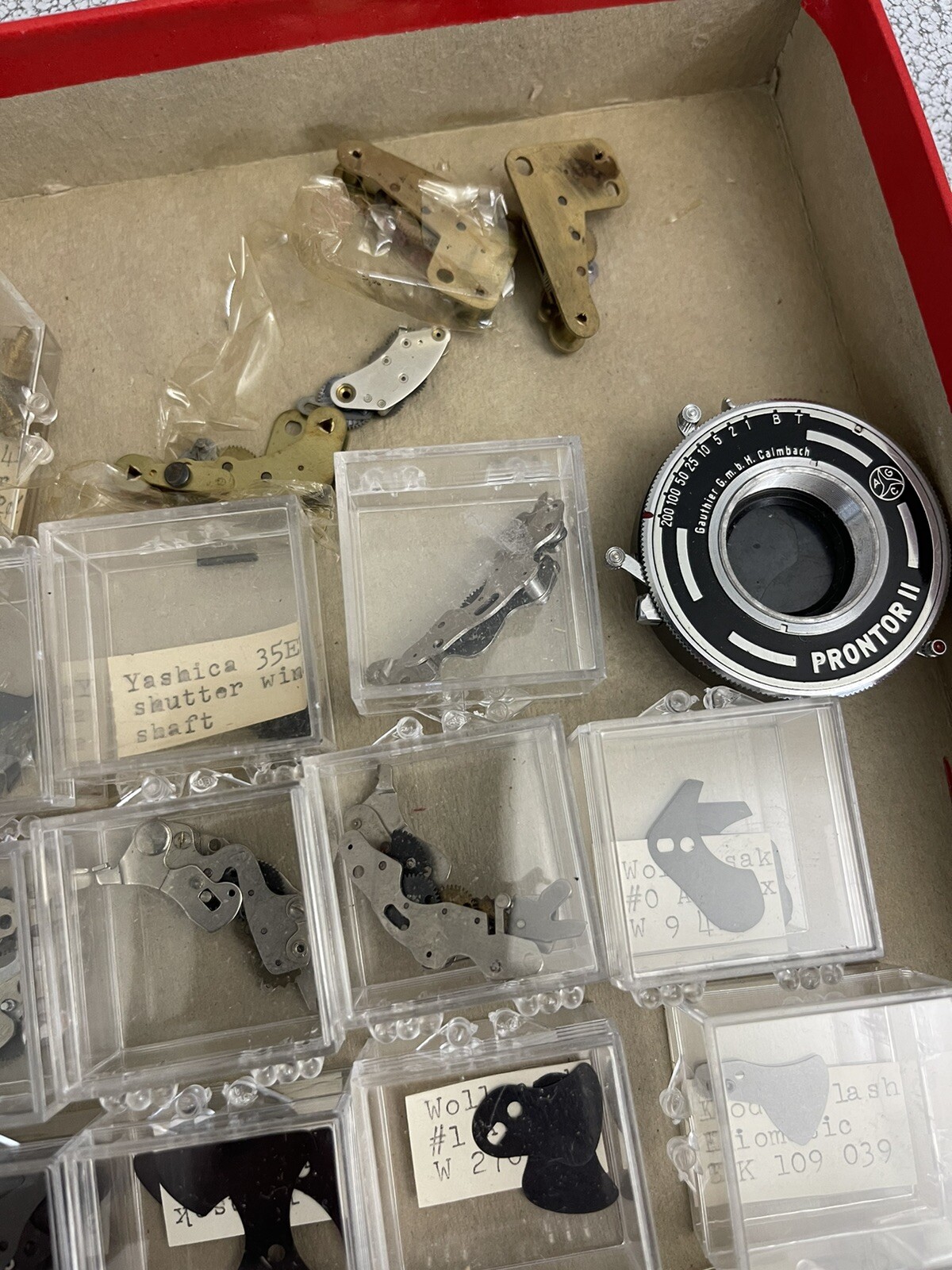 Lot Kodak Wollensak Argus Dakon Shutter Blades & Parts New Old Stock