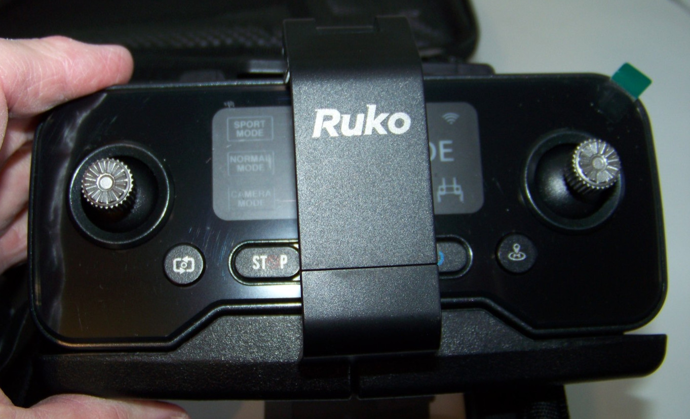 Ruko F11 GIM 4K Camera Drone with 2 Batteries, Gray, New, No Outer Box