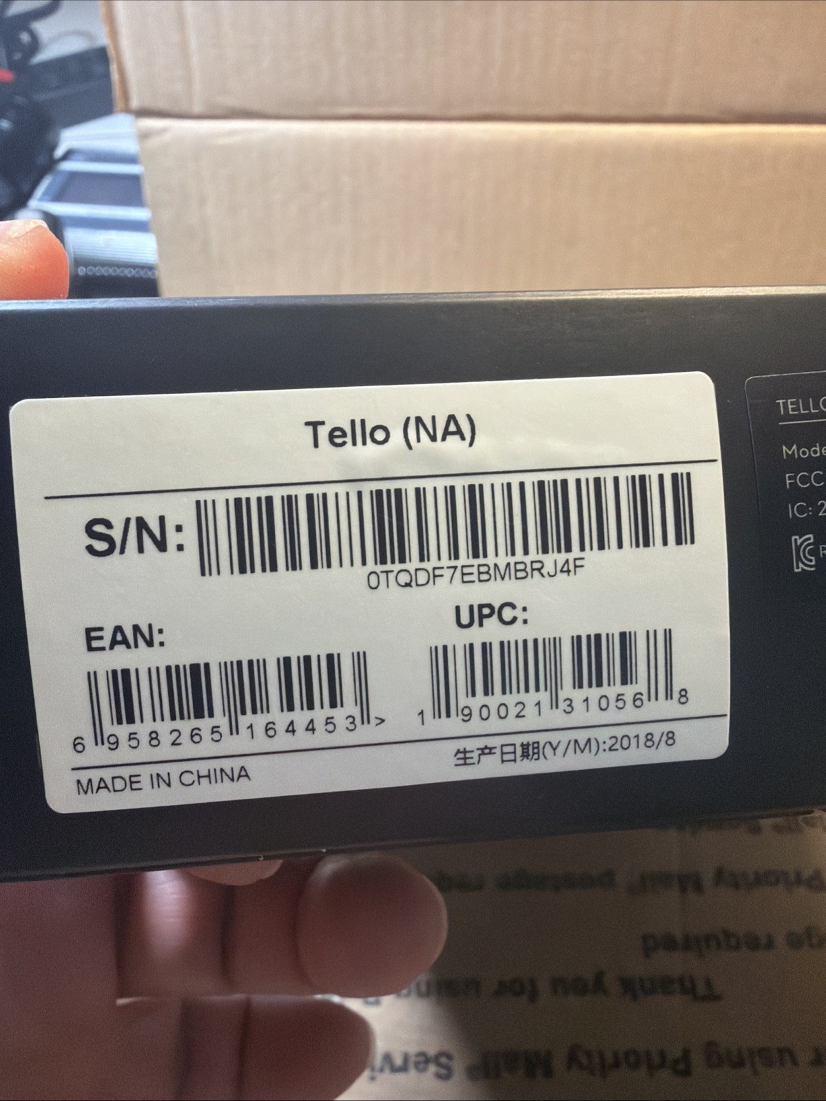 DJI Tello Ryze RC Drone FPV Quadcopter With 720 HD WIFI Camera TLW004