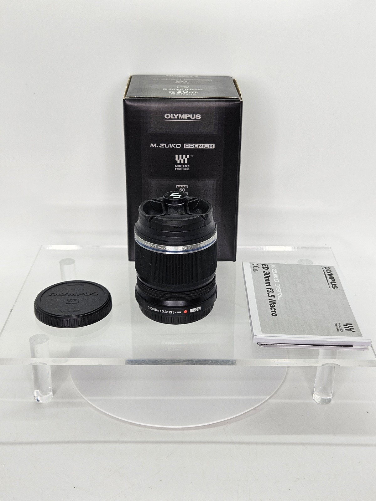 Olympus M.Zuiko Digital ED 30mm F3.5 Macro Lens for Micro Four Thirds