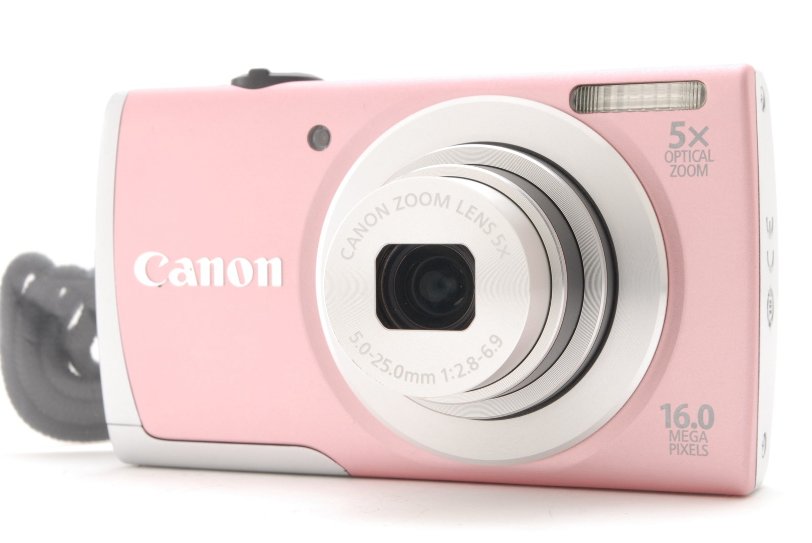 [MINT] Canon PowerShot A2600 HD Pink 14.0MP Compact Digital Camera 5xZoom JAPAN
