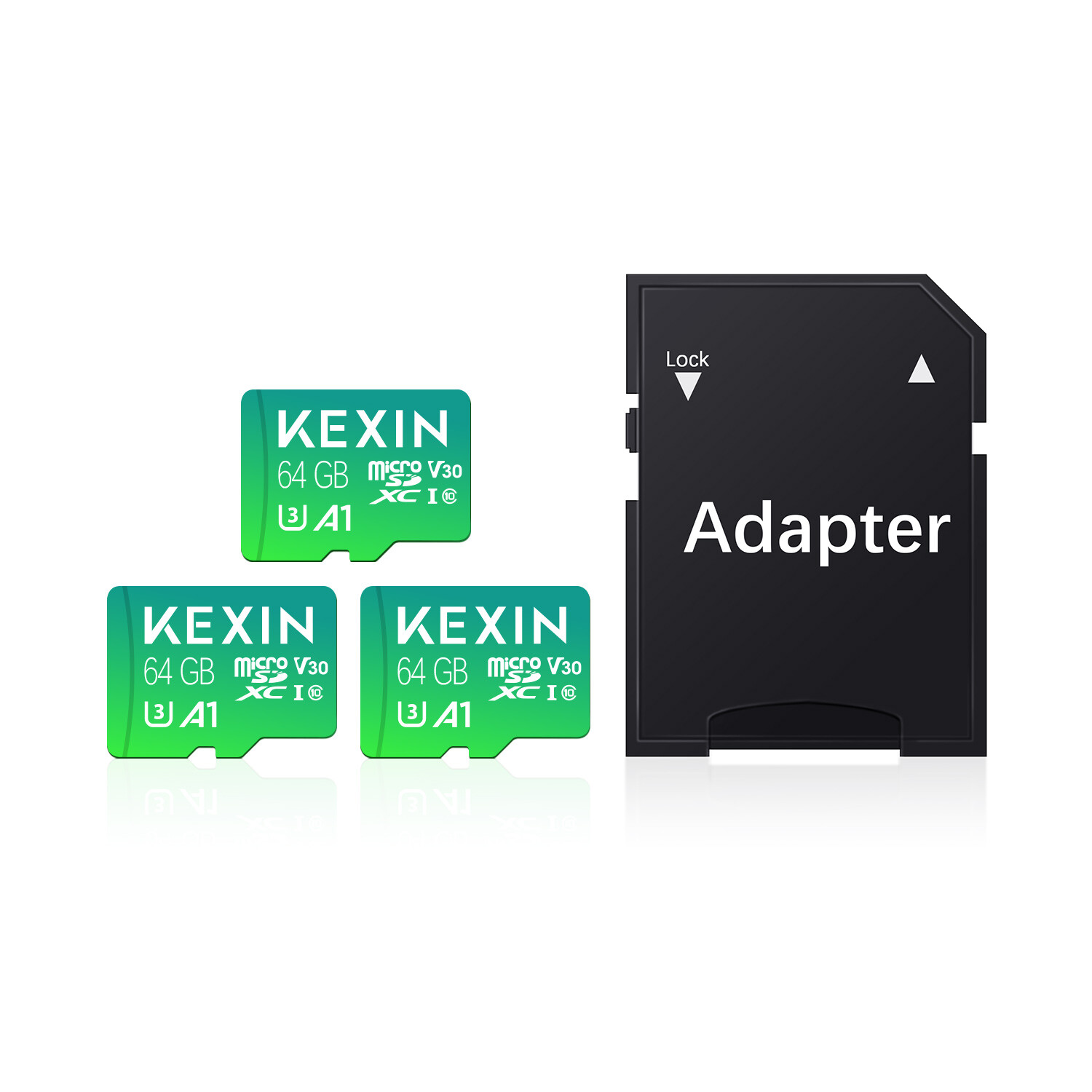 64GB 128GB 256GB MicroSD Card Full HD & 4K Camera Memory Card with Adapter Lot