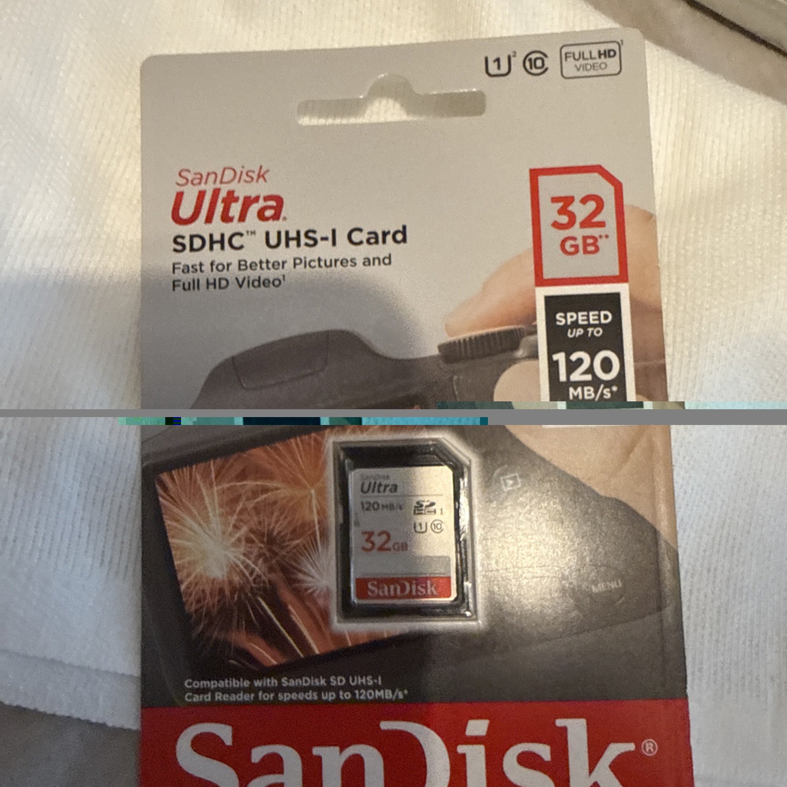 SanDisk Ultra 32GB 120mb/S Class 10
