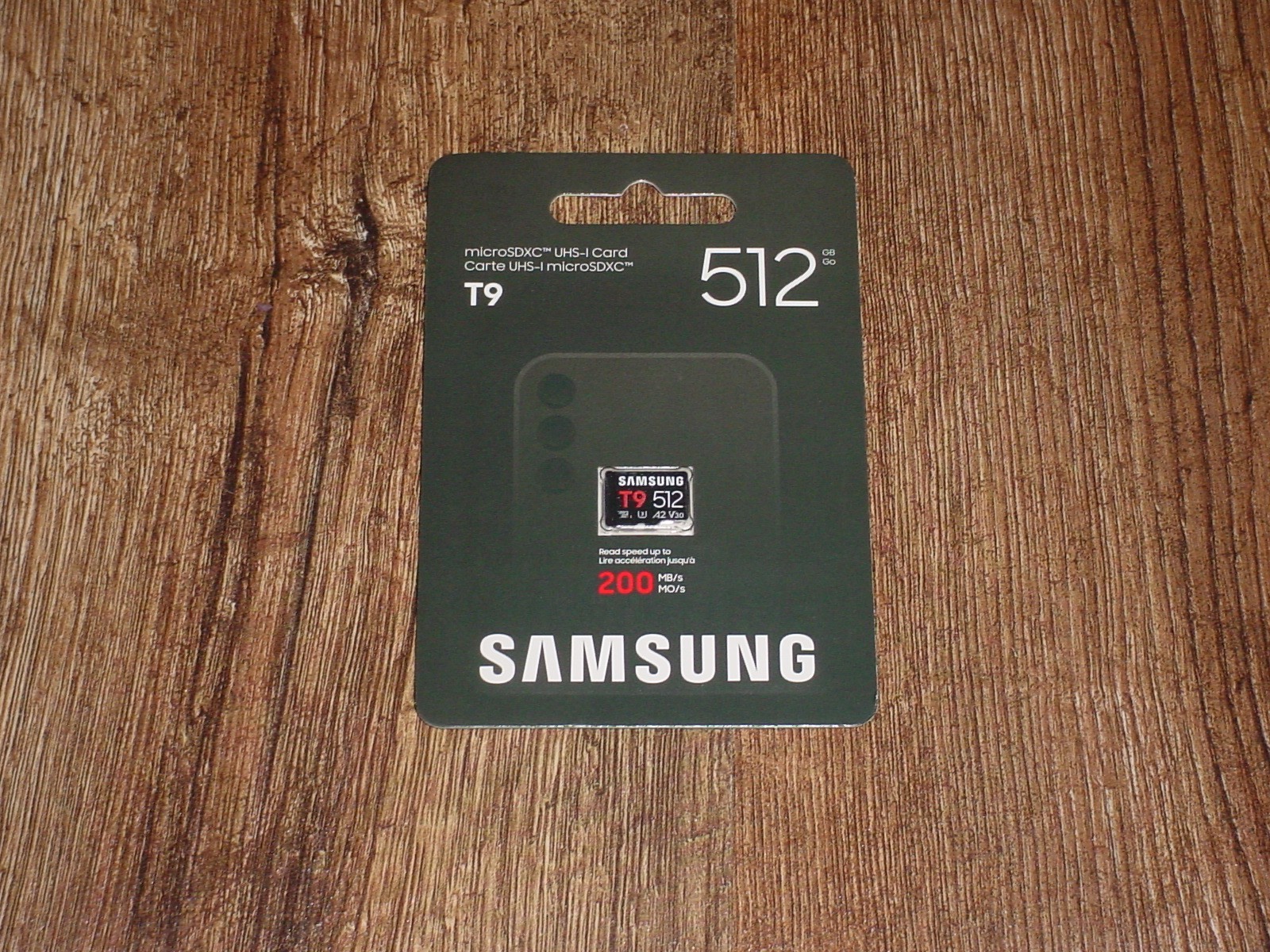 Samsung T9 512GB micro SDXC Read/Write Up To 200/130 MB/s MB-MH512T/WW New !!