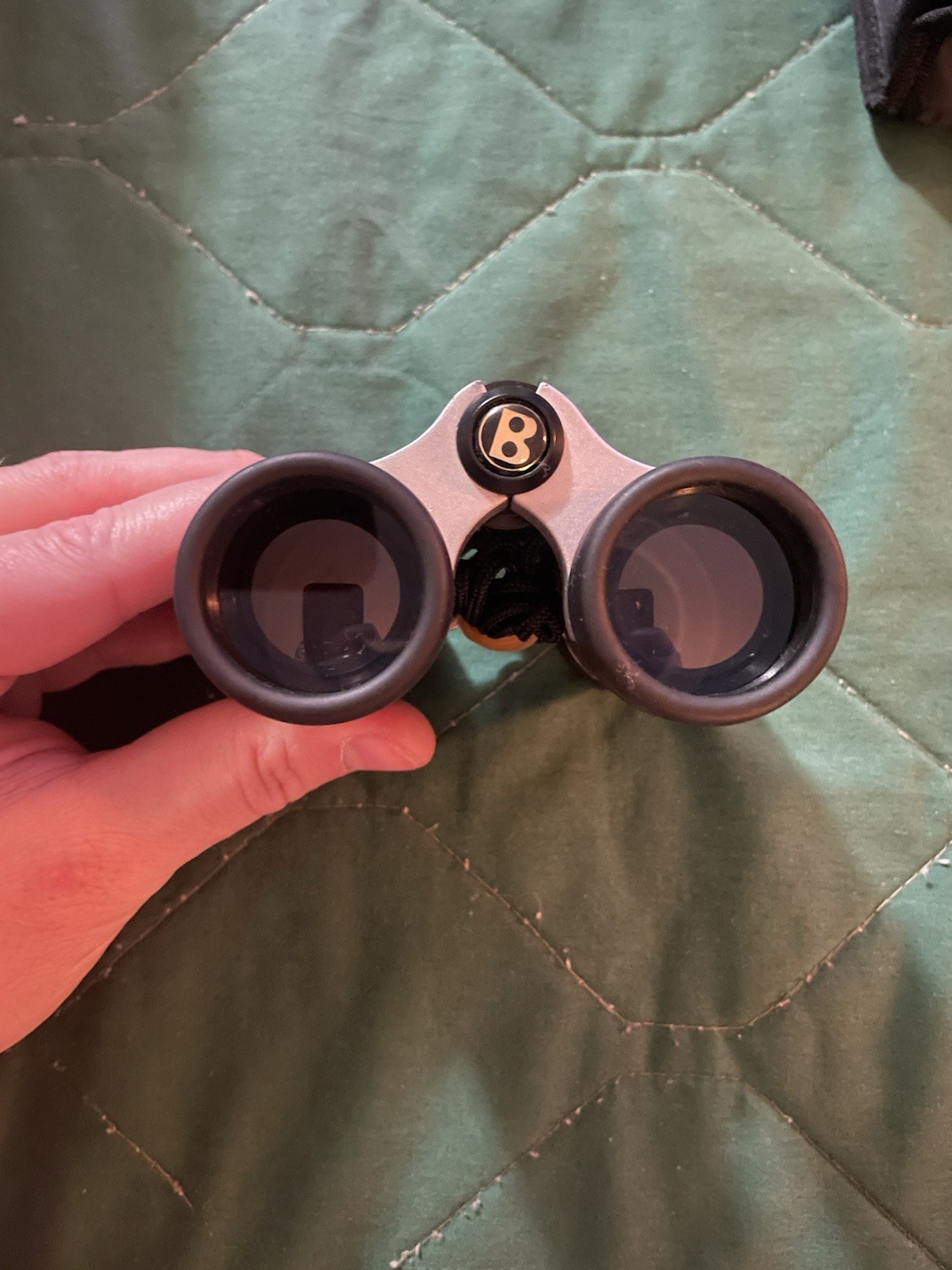 Bushnell Insta Focus Powerview 4×30 Binoculars with Case, Vintage