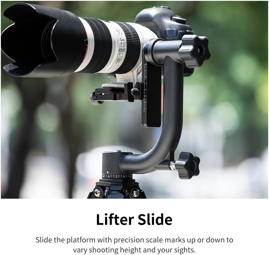 Quick Release Plate Panoramic Tripod Head – Bubble Level