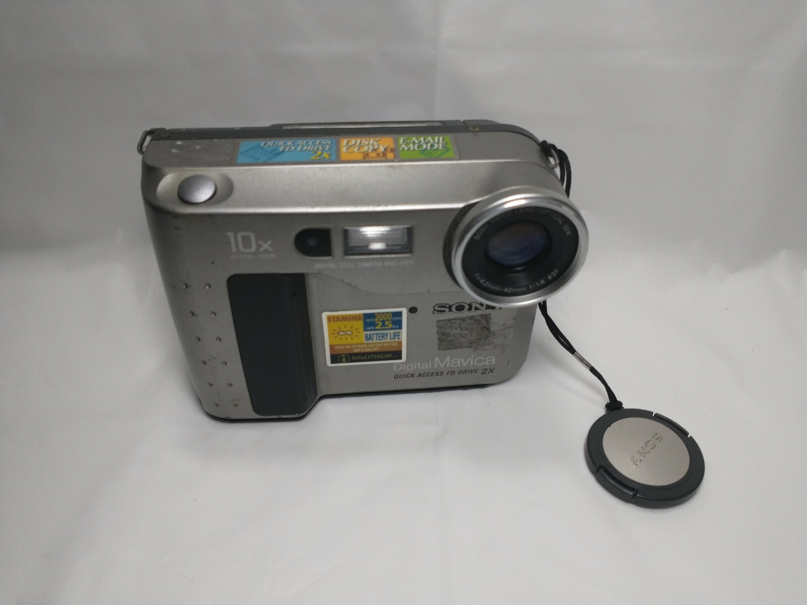 VTG Sony Mavica MVC-FD71 Digital Camera Floppy Disk Camcorder *untested*