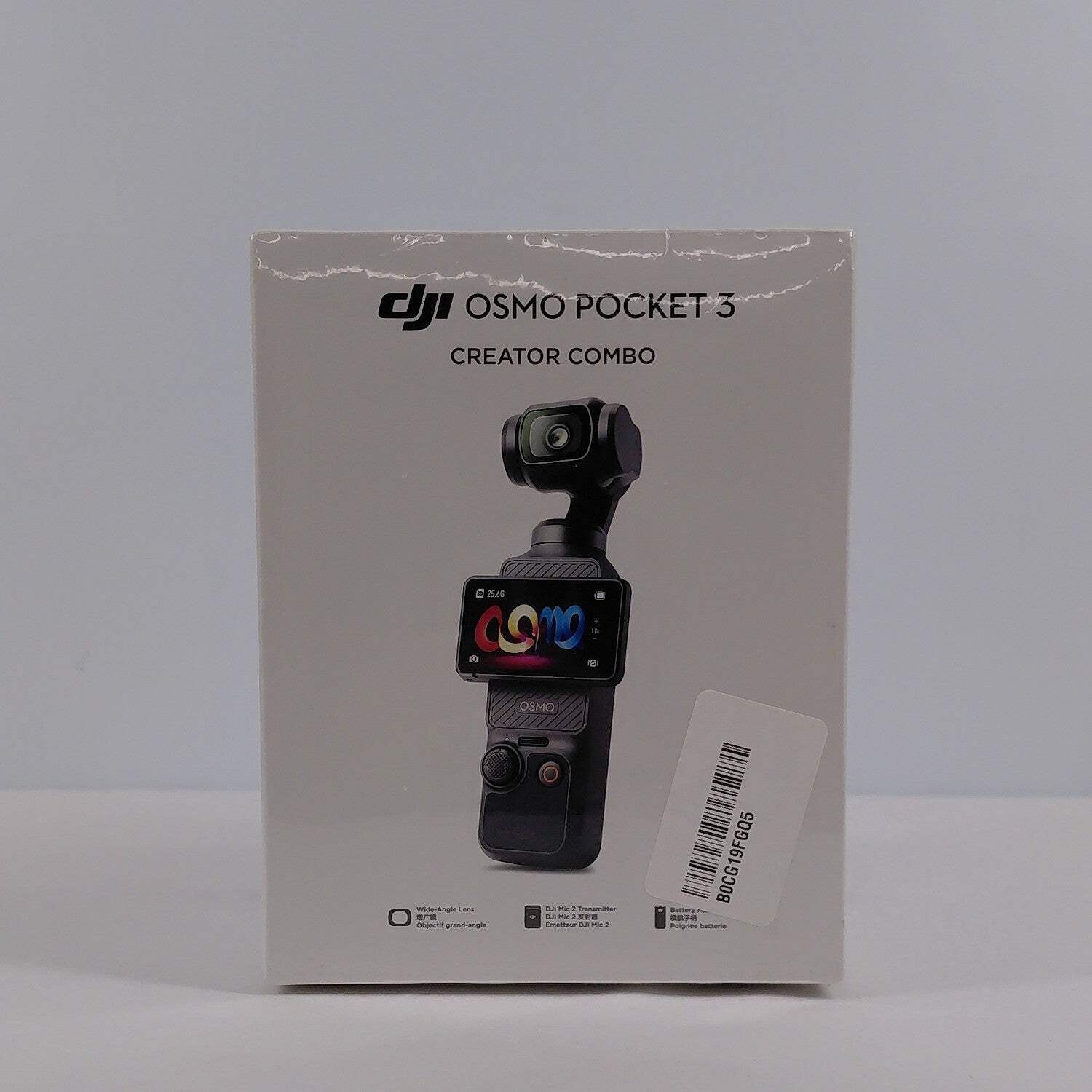 New DJI Osmo Pocket 3 Creator Combo 9.4MP 3-Axis Gimbal Camera PP-01