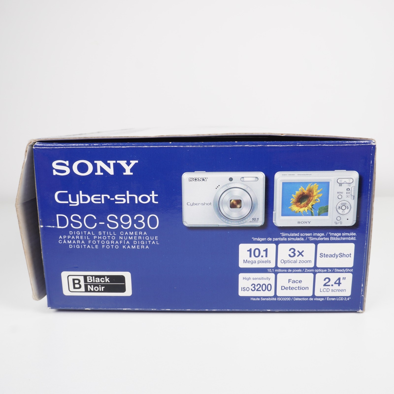 SONY CYBERSHOT DSC-S930 10.1MP Compact Digital Camera – AA Battery