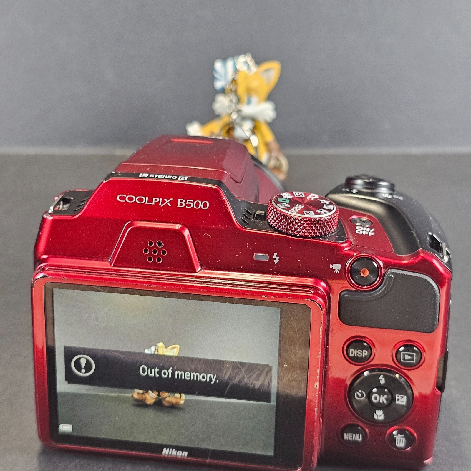 Nikon COOLPIX B500 Red 16MP 40x Optical Zoom Digital Camera Wi-Fi Bluetooth