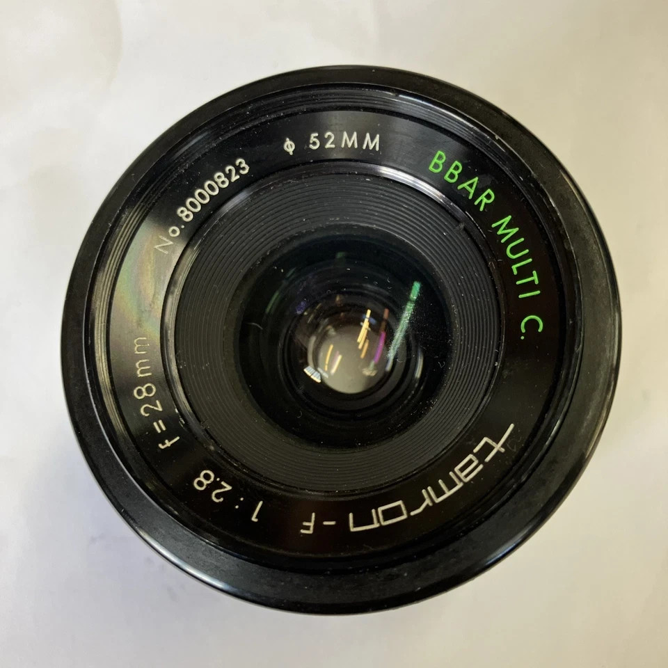TAMRON – F BBAR MULTI C 1: 2.8 f= 28mm No. 8000823 From Collection, Mint