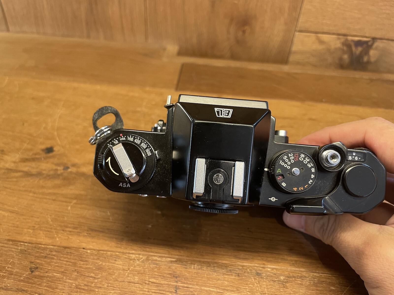 *Rare ELW : APP Mint* Nikon Nikomat ELW EL W Black Film Camera Body From Japan