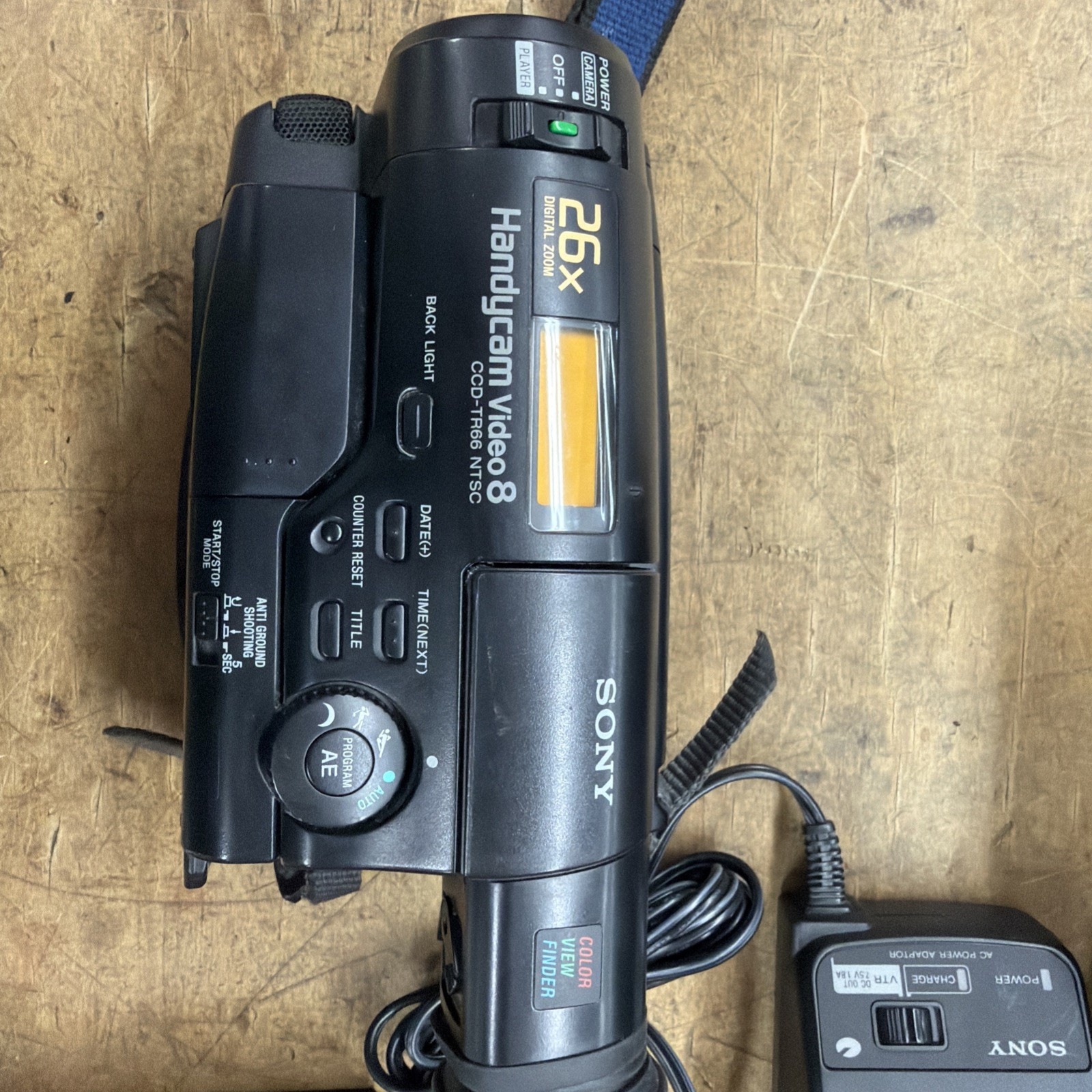 Sony CCD-TR66 8mm Video8 camera Camcorder VCR Player Video Transfer WORKS GREAT!