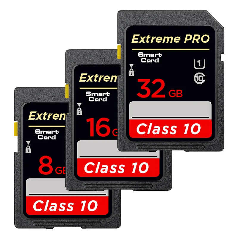 Class 10 SD Cards Original 16G 32GB U1 SDHC 64GB 128GB U3 SD Card SDA1XC Class10