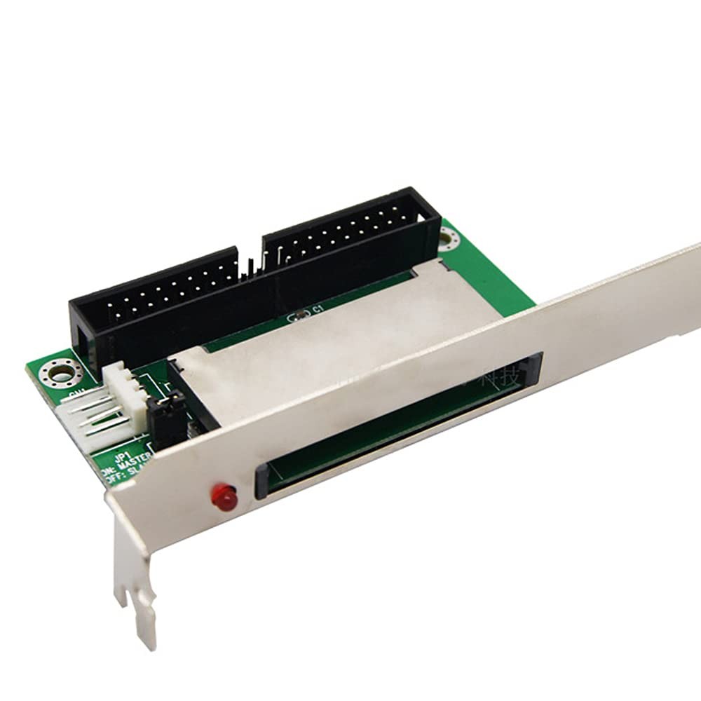 SaiDian 1Pcs CF to IDE Adapter 40-Pin Compact Flash Card 3.5 White
