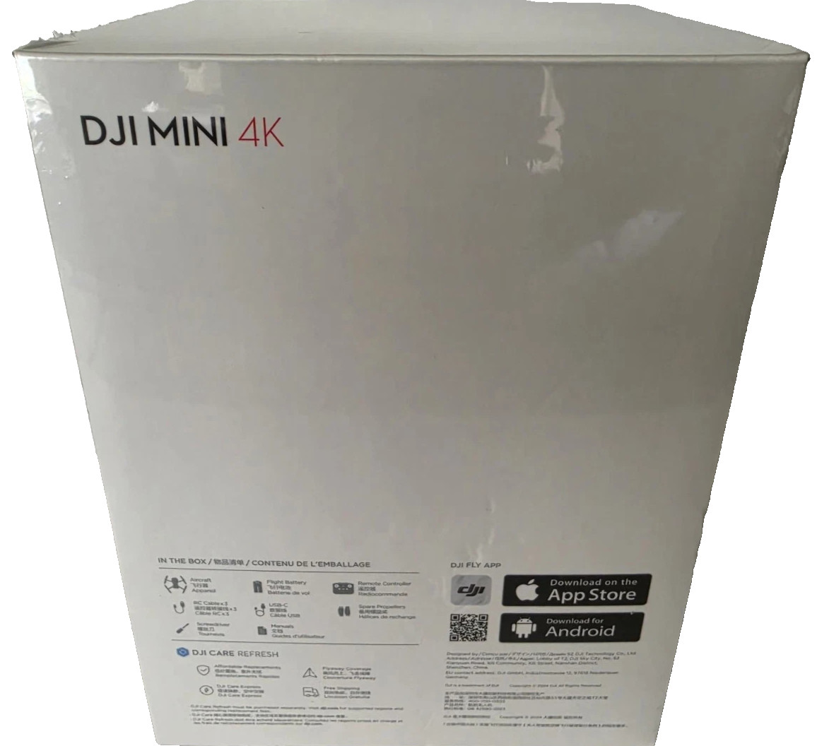 DJI Mini 4K Camera Drone (31-min) Drone with 4K UHD Camera *BRAND NEW SEALED*