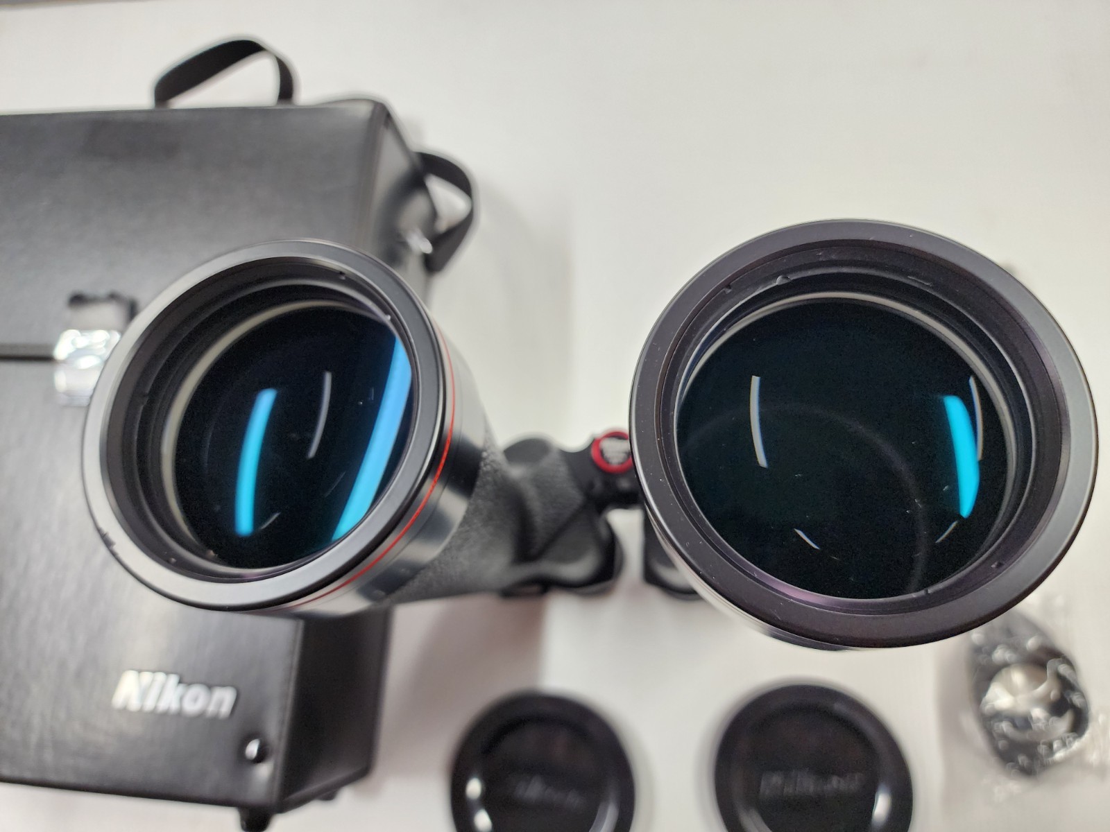 Nikon 18×70 4°TP Binoculars Black Waterproof Astronomical Observation w/ Case