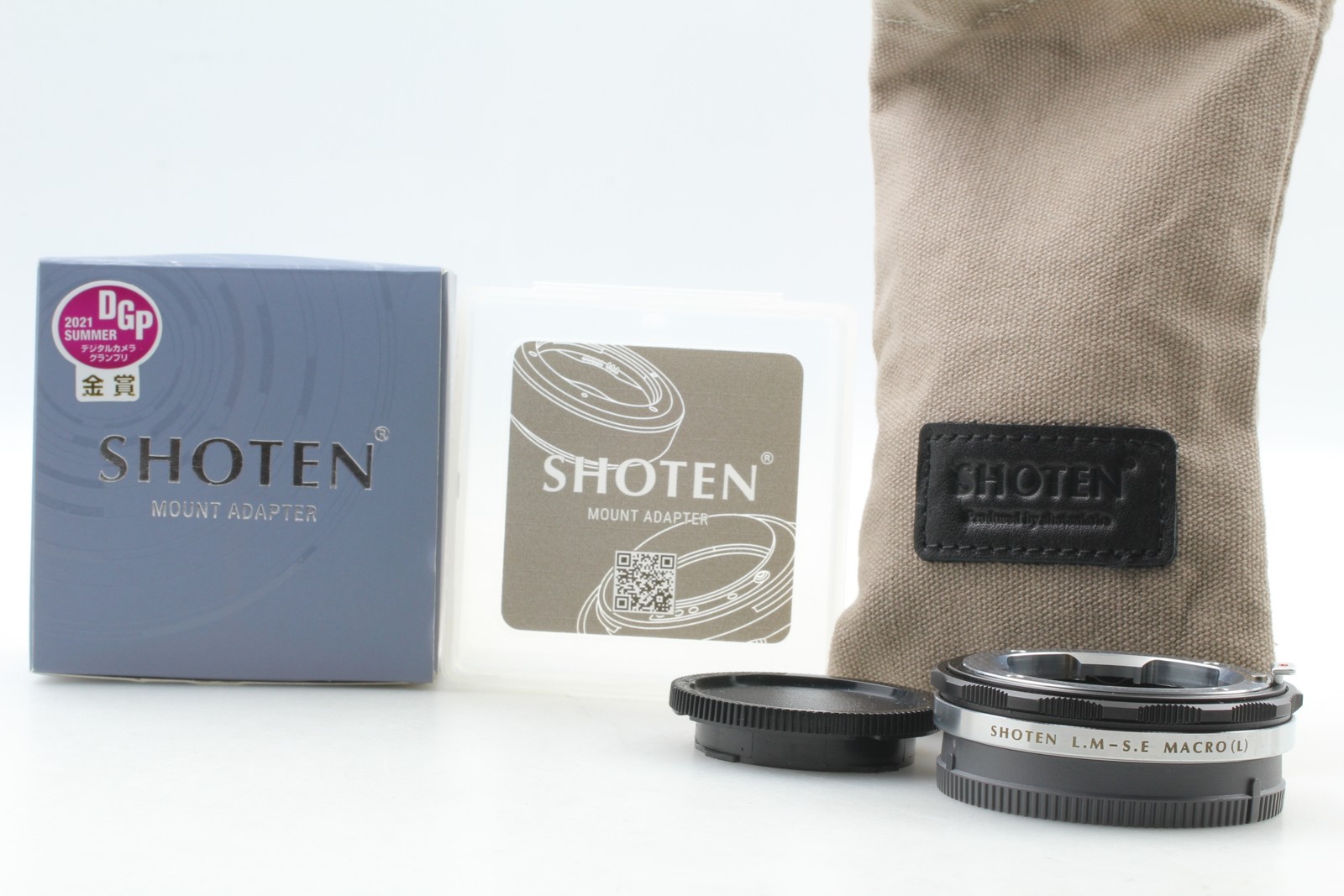 [Almost Unused] SHOTEN LM-SE Macro Adapter Leica M Lens to Sony E Mount JAPAN