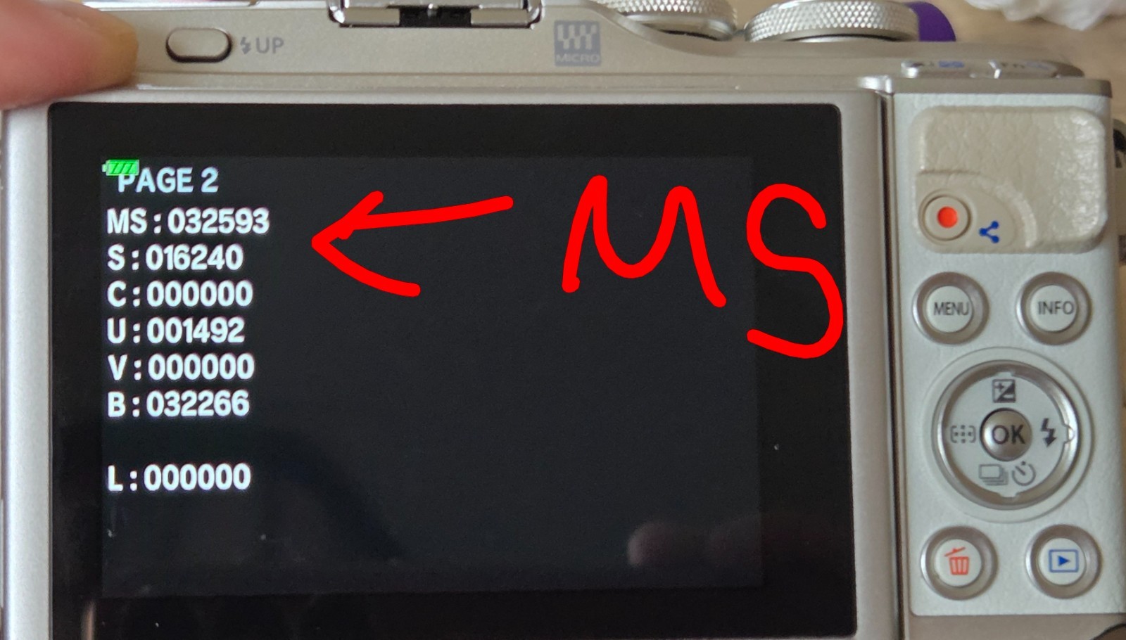 Exc+++ Olympus Pen E-PL9 16.1 MP Digital Camera Body White Tested Japan SC:32593
