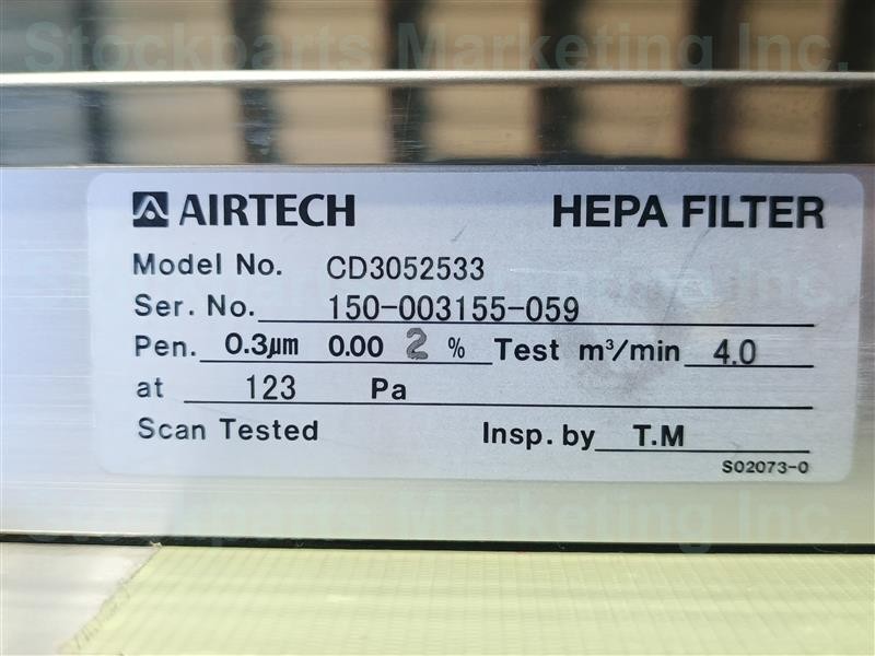Airtech CD3052533 Hepa Filter w/ MAC-IIA-30 Fast Ship 30Days Warranty