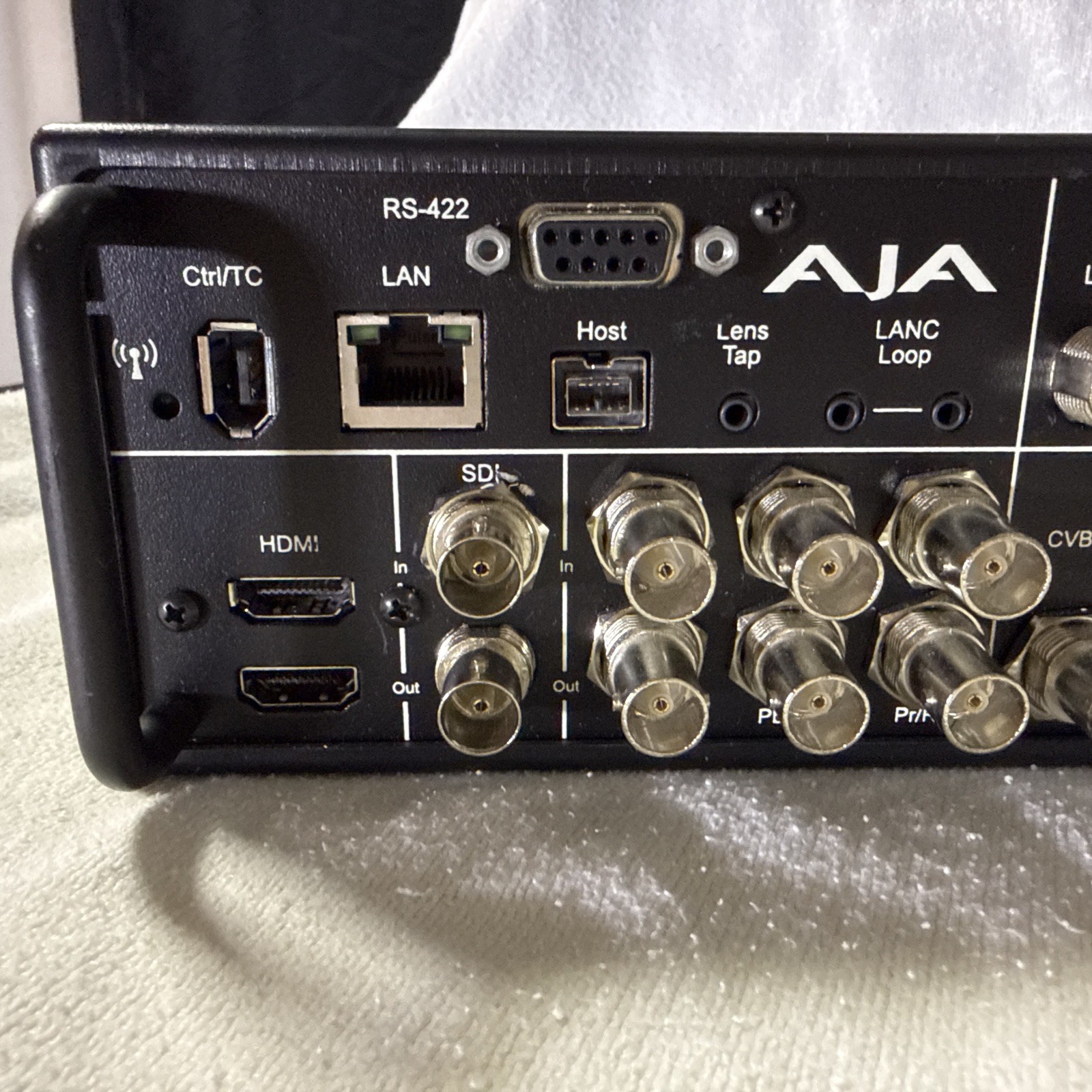 Aja Ki Pro HD/SD Video Recorder and Player with AC Power Adapter & Carrying Case