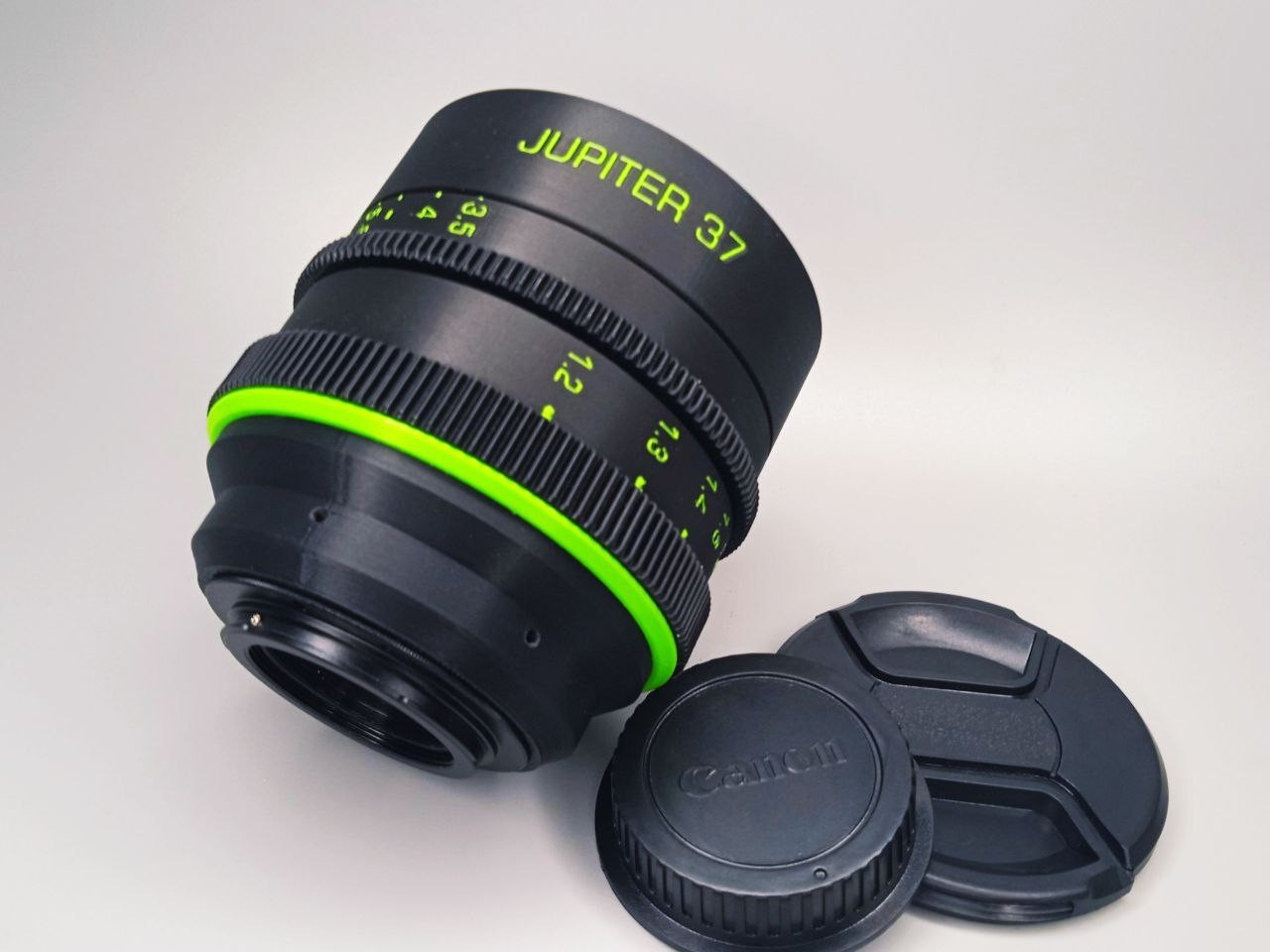 Rehouse ANAMORPHIC Jupiter-37 3.5/135 Cine Mod Vintage Lens Canon EF mount 💙💛
