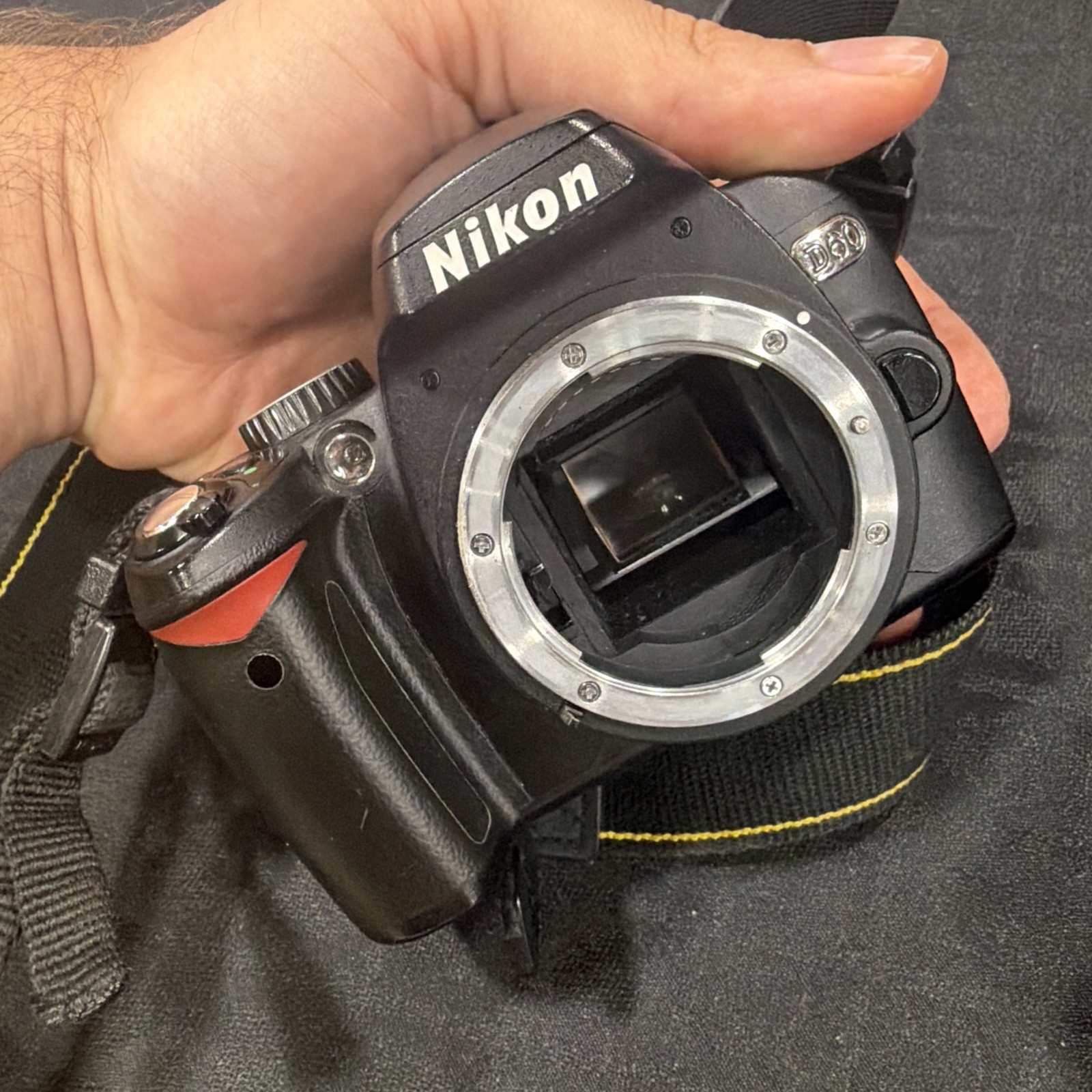 Nikon D60 SLR Camera w/ AF-S Nikkor 18-55mm & 55-200mm Lenses, Battery & Charger