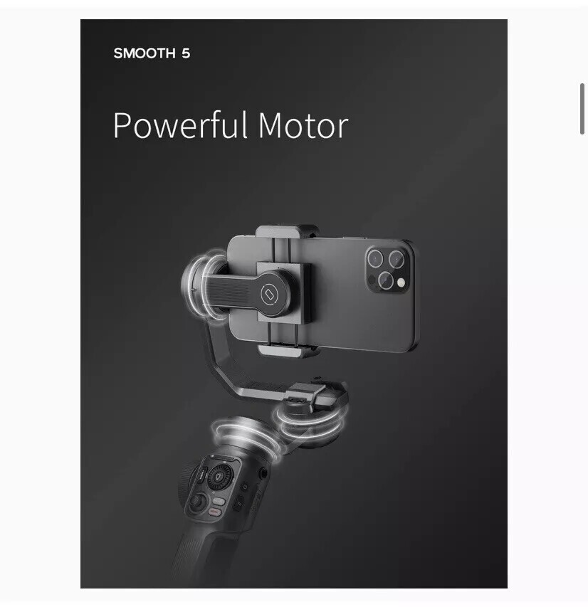 Zhiyun Gimbal Stabilizer for Smartphone 3-Axis Phone Gimbal for Android iPhone