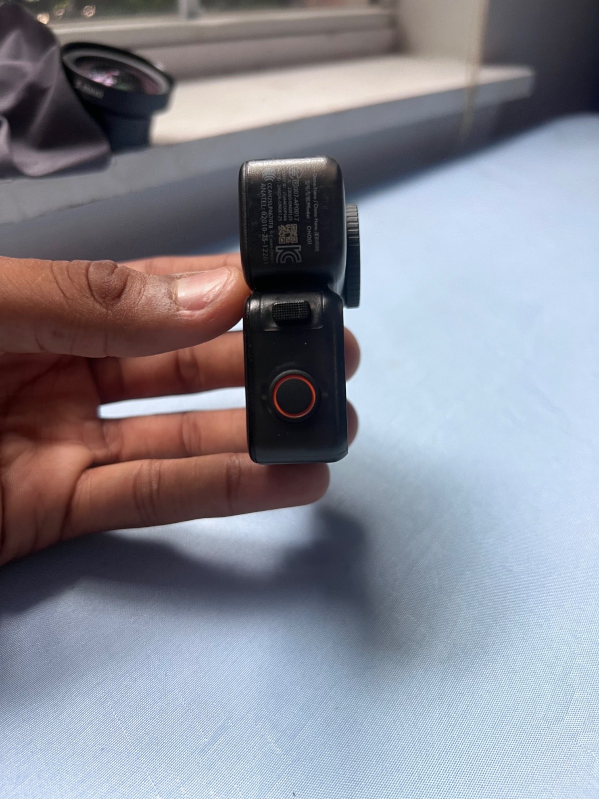 DJI Osmo Nano Standard Combo(64GB)-4K/60fps Vlog Camera,1/1.3″CMOS Digital Camer