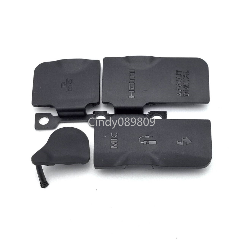 New MIC USB/HDMI-compatible Rubber Cover Door for Canon EOS-1DX 1DX DSLR Camera