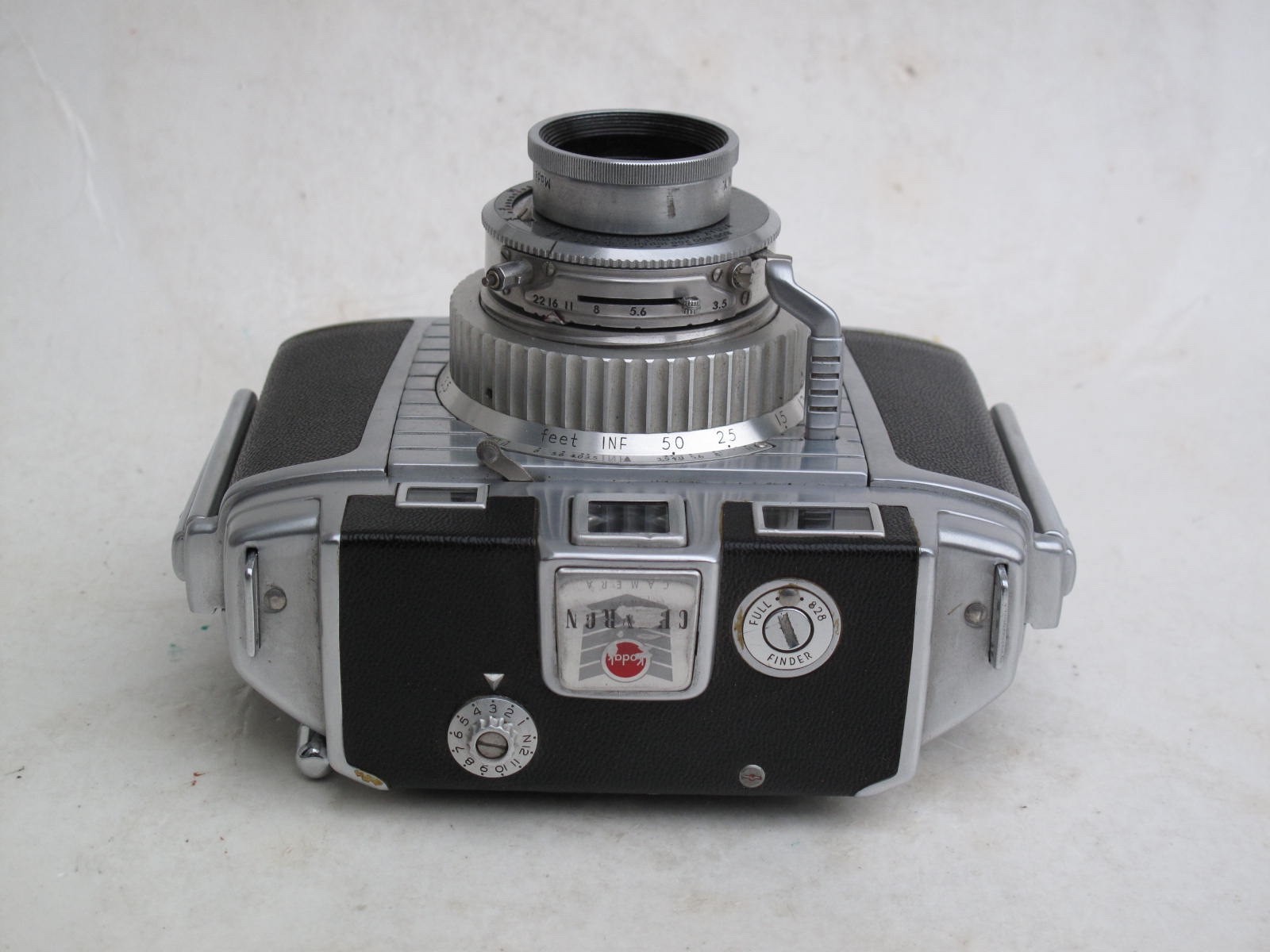 Kodak Chevron 6x6cm Medium Format 620 Film Camera Ektar 78mm Lens, US SELLER