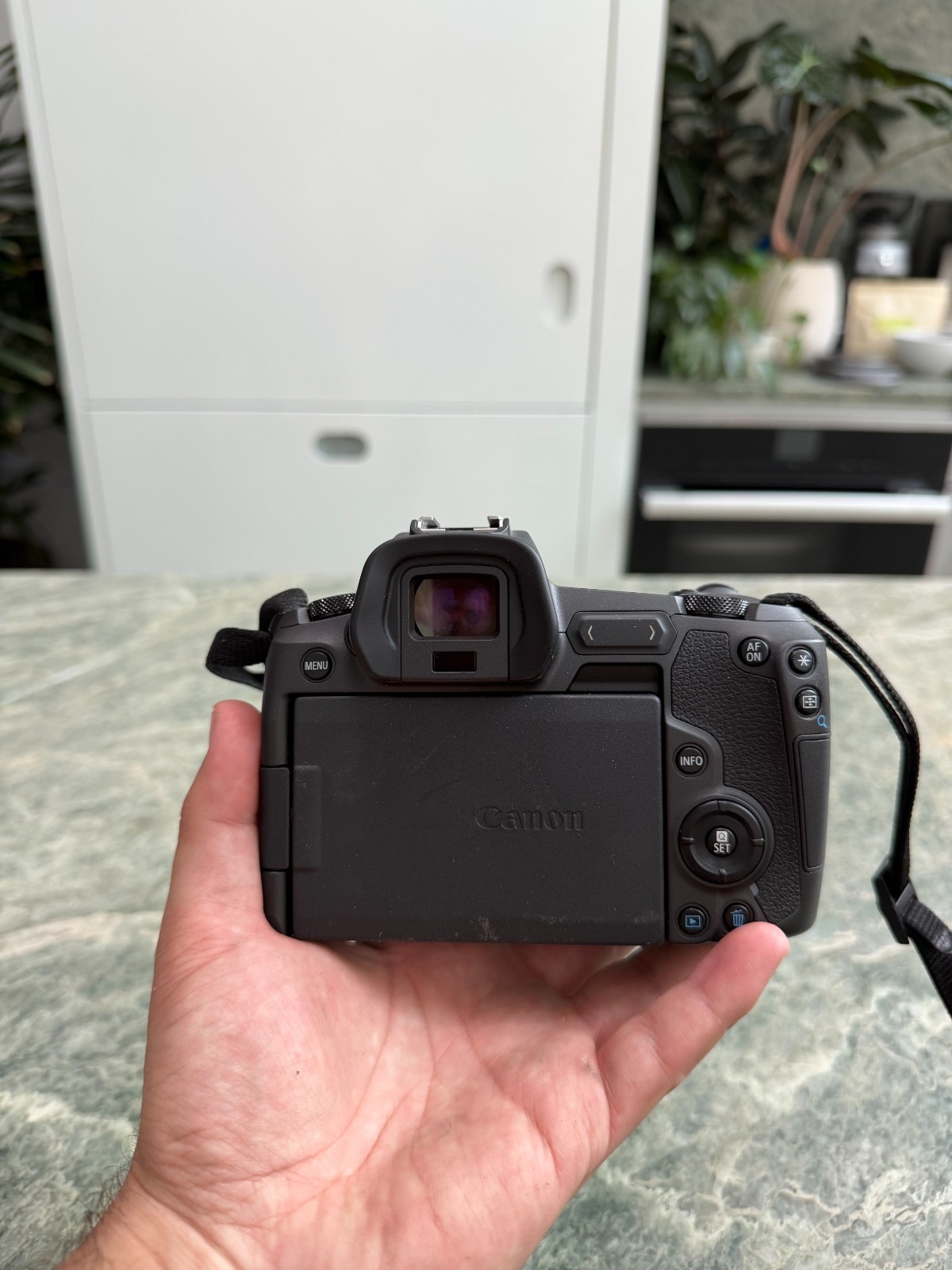 Canon EOS R + Canon RF 24-105mm f/4 L IS USM zoom lens (excellent condition)