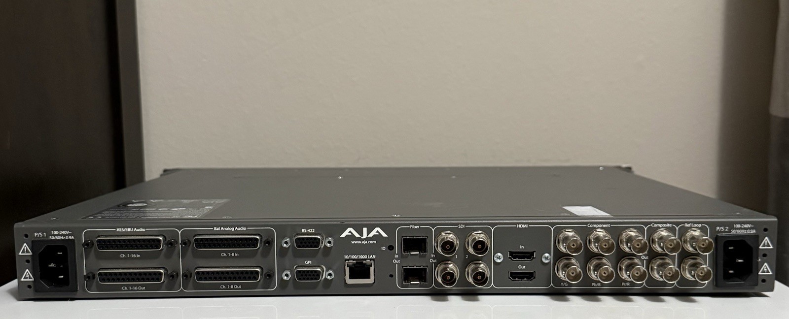 AJA FS2 Dual Channel Frame Synchronizer and Converter [Tested And Working]