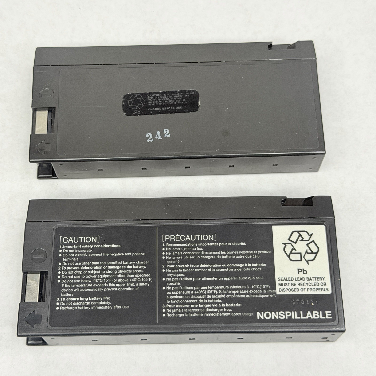 Panasonic PV-A24 Video AC Adaptor/Camcorder Power Supply w/ 2 Batteries* READ