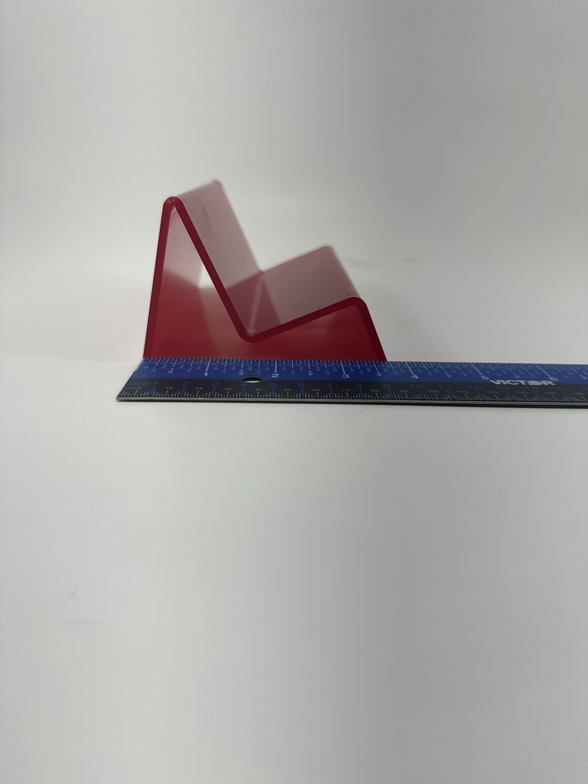 Leica Ernst Leitz Wetzlar Red Acrylic Dealer Display Stand Aufsteller 544