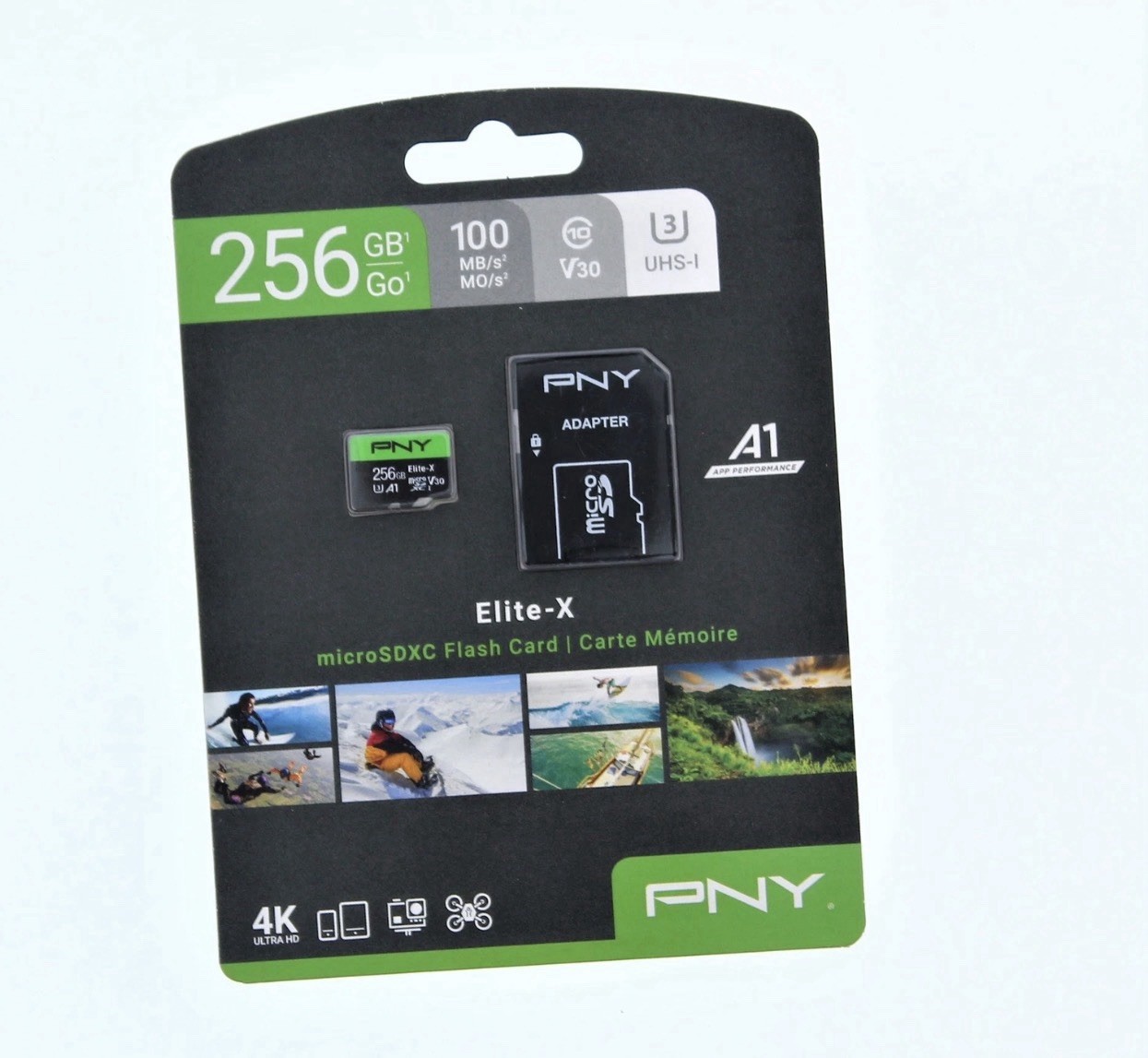 PNY Elite MicroSDXC Flash Card 256GB