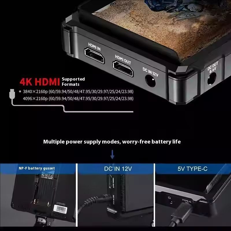Feelworld FW568 PRO 6 inch Camera DSLR Video Monitor 4K HDMI Full HD 1920×1080