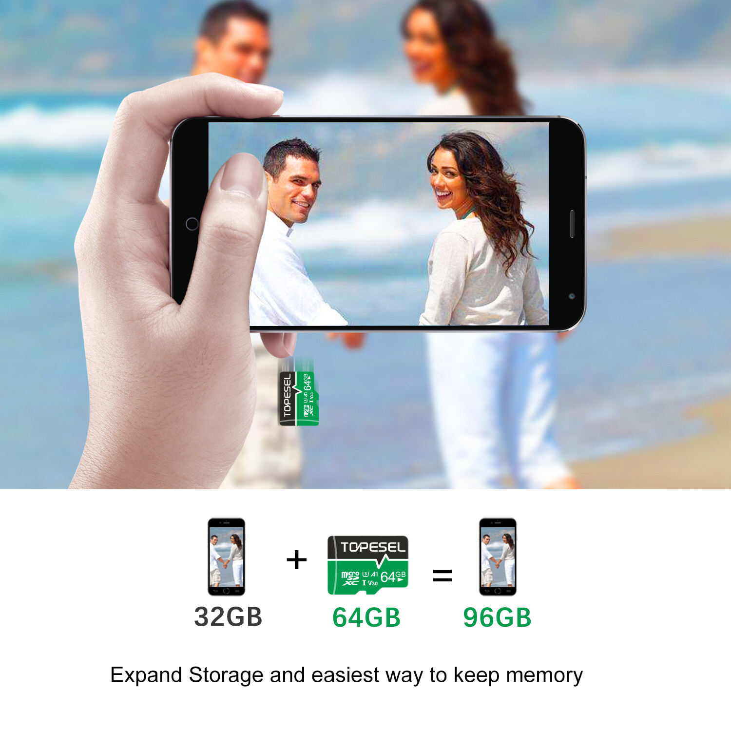 64GB Micro SD Card Memory Card Class 10 SDXC SDHC TF Card For Phone Camera LOT