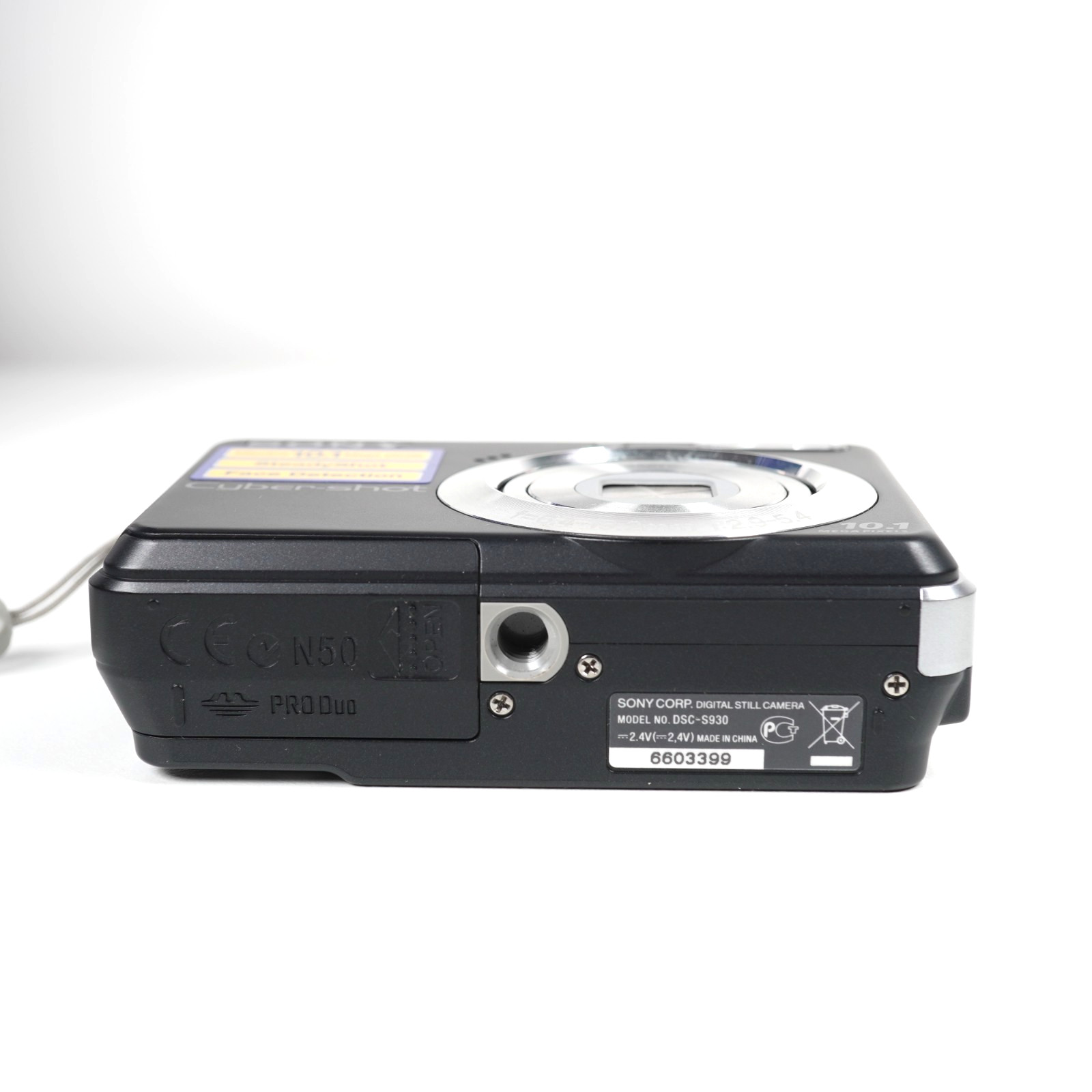 SONY CYBERSHOT DSC-S930 10.1MP Compact Digital Camera – AA Battery