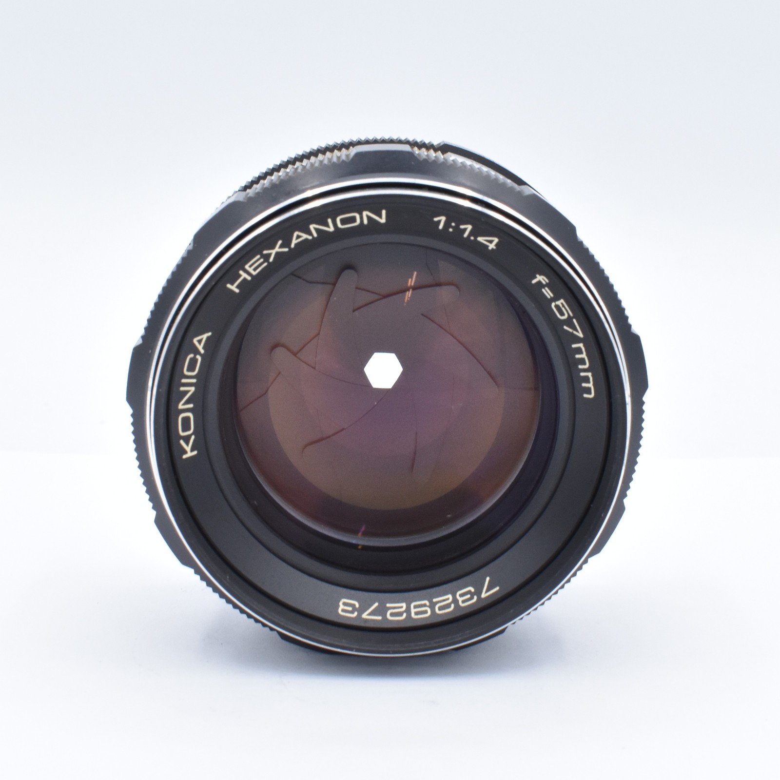 Konica 57mm f/1.4 Hexanon EE Camera Lens {55 Millimeter Filter}