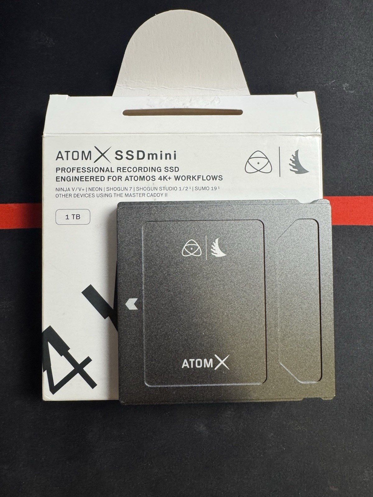 Angelbird AtomX SSDmini 1TB Internal SSD for Atomos Recording Monitors – Gray…