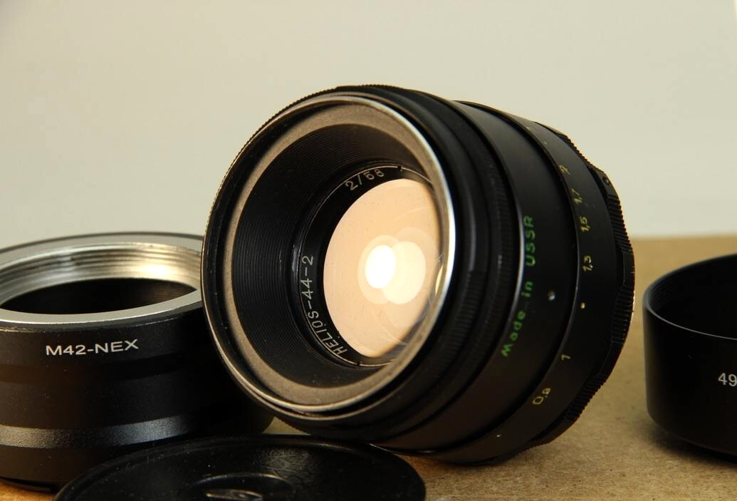 Petzval Modification Helios 44-2 58mm KMZ Soviet Lens Dreamy Swirly Boke Sony