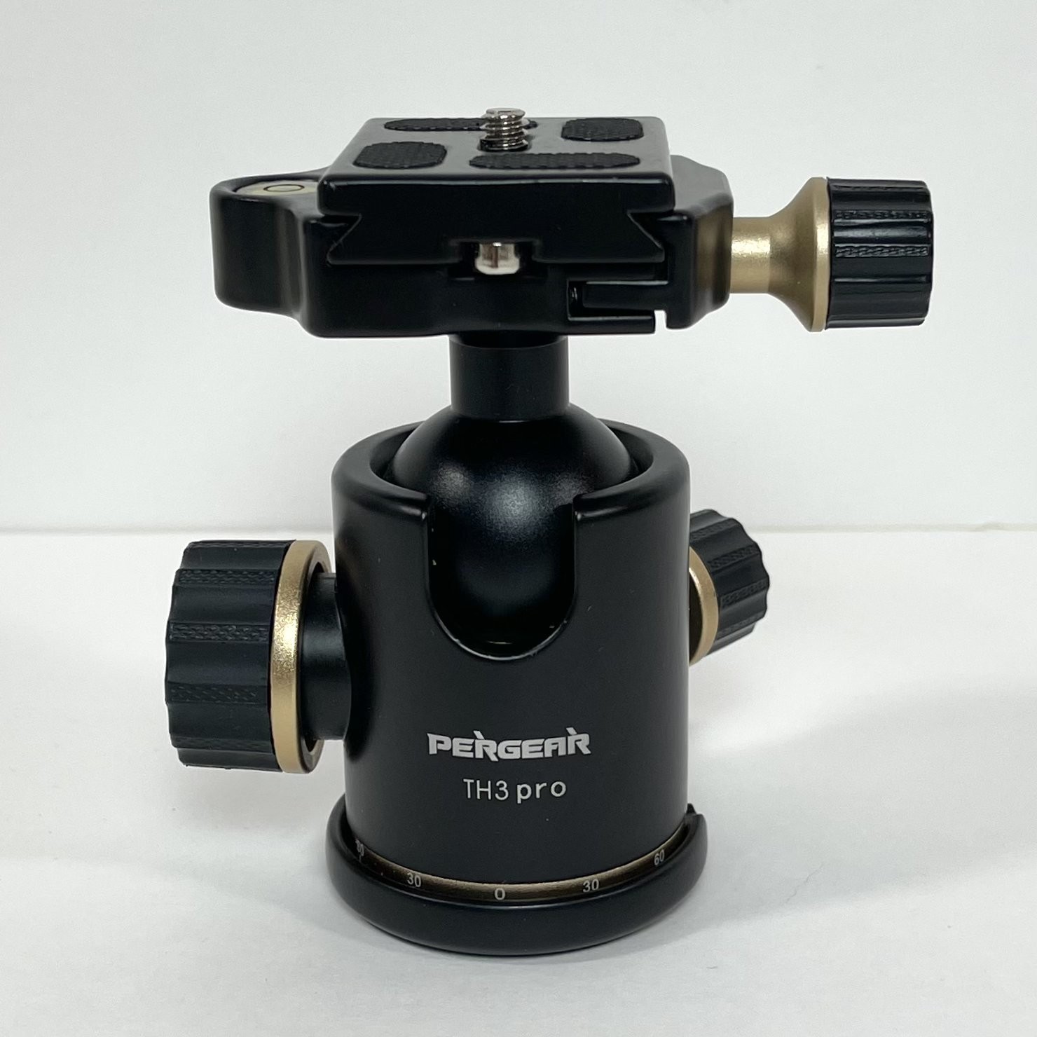 Pergear TH3 Pro DSLR Camera Tripod Ball Head 8kg 17.6lbs Loading Capacity