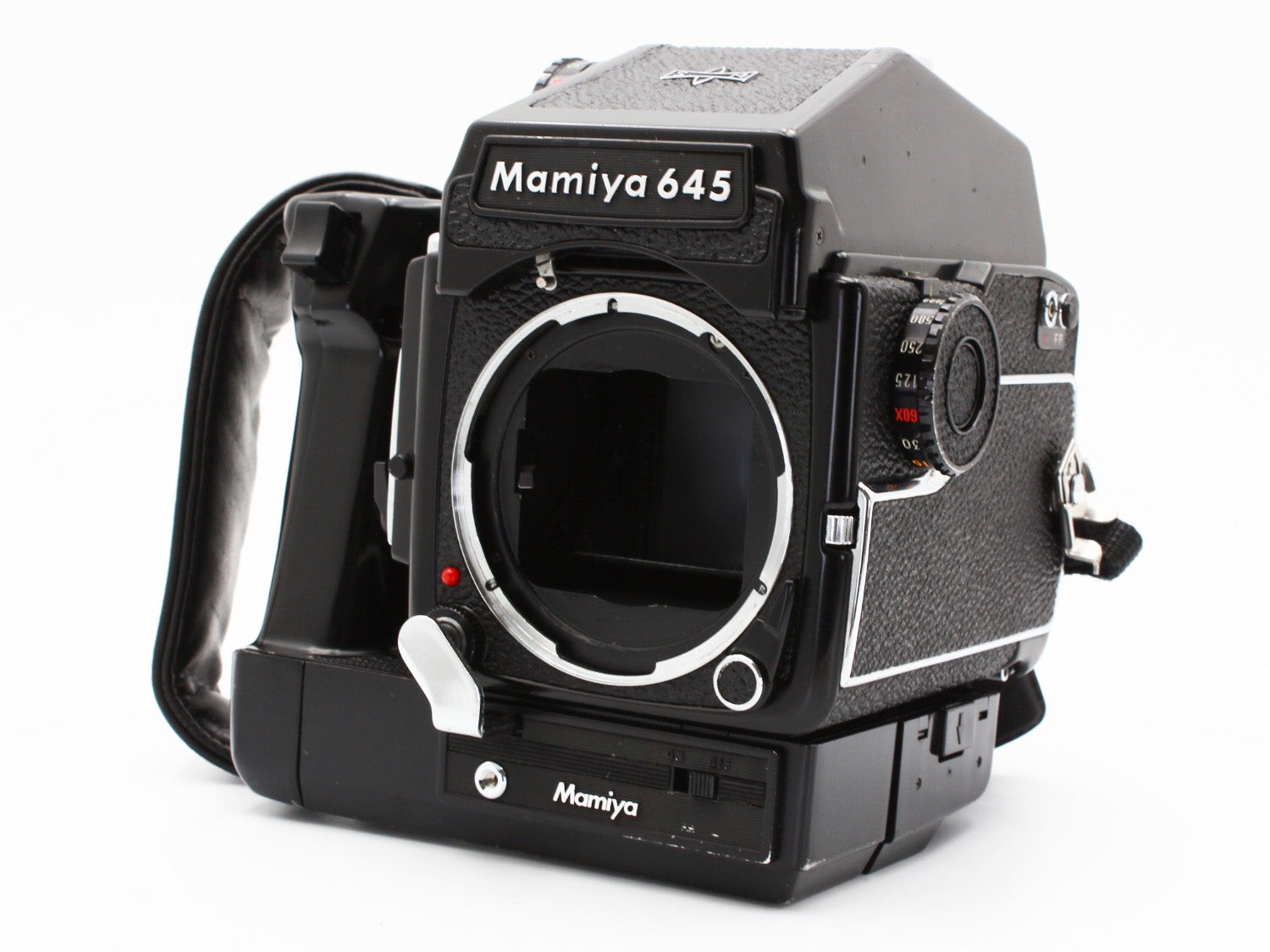 Mamiya M645 1000S Medium Format SLR Film Camera w Body Grip from JAPAN [Exc+4]