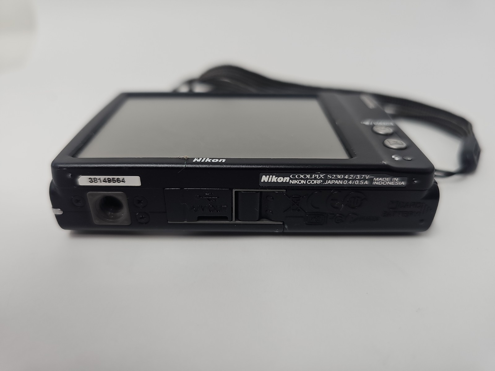 Nikon COOLPIX S230 10.0MP Digital Camera Touchscreen ,battery, SD Tested Working