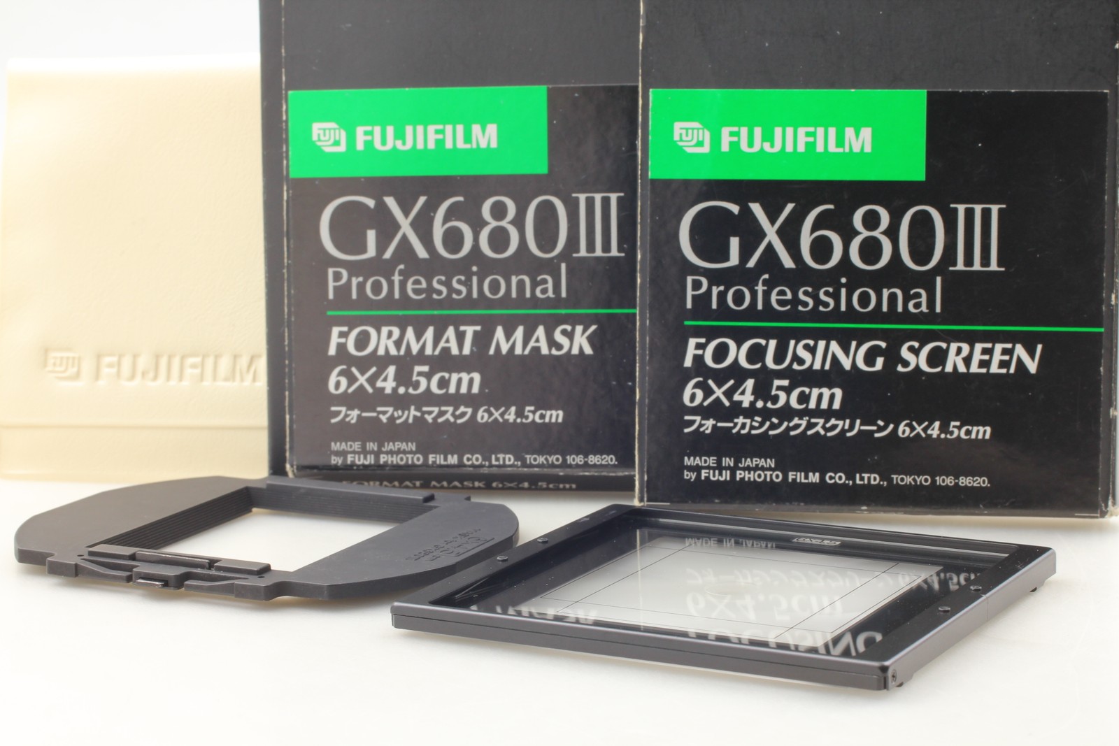 Rare [Near MINT] FUJIFILM Focusing Screen + Format Mask 6×4.5 For GX680Ill JAPAN