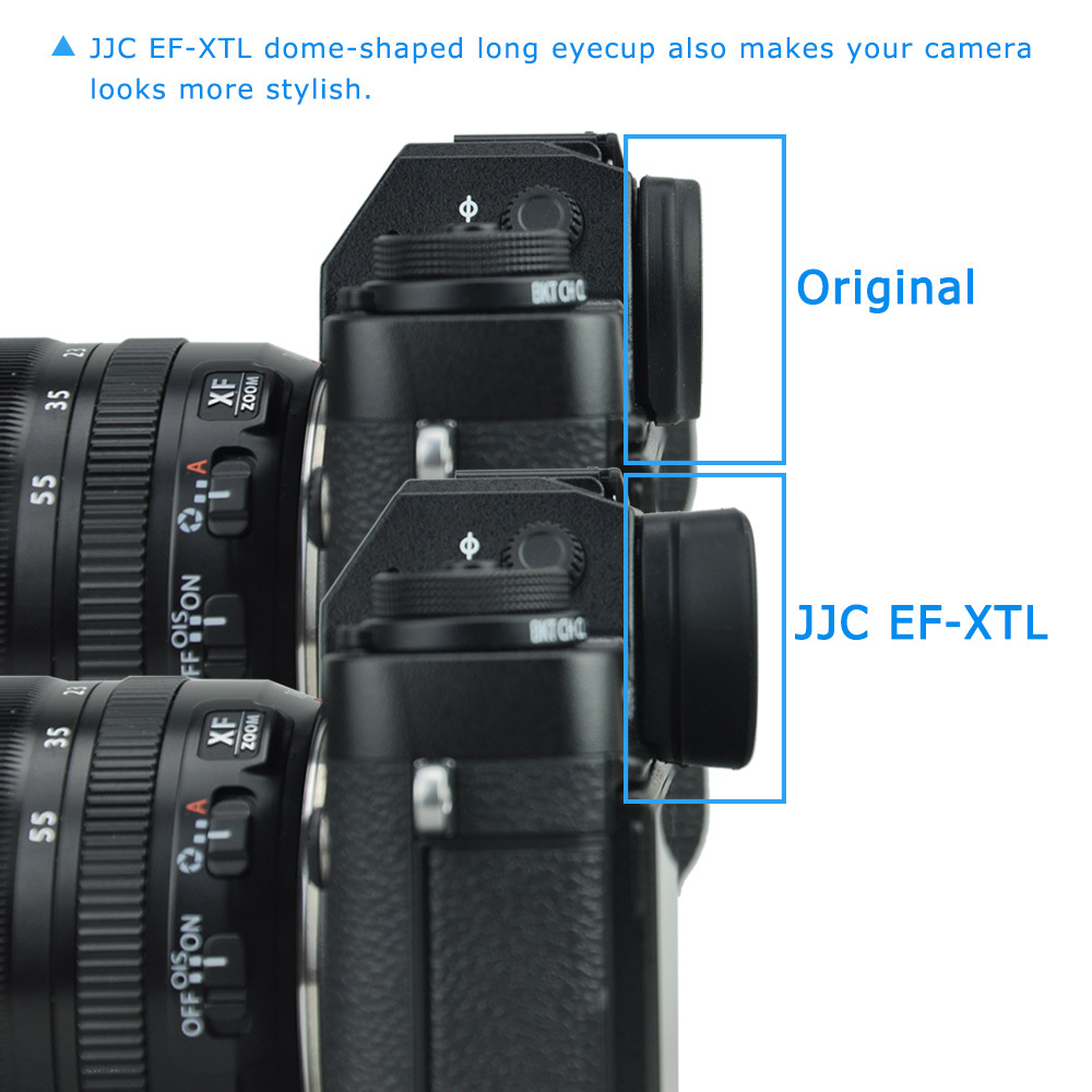 JJC Silica gel Eyecup for Fujifilm X-H1 X-T1 X-T2 X-T3 X-T4 EC-XT L US Seller