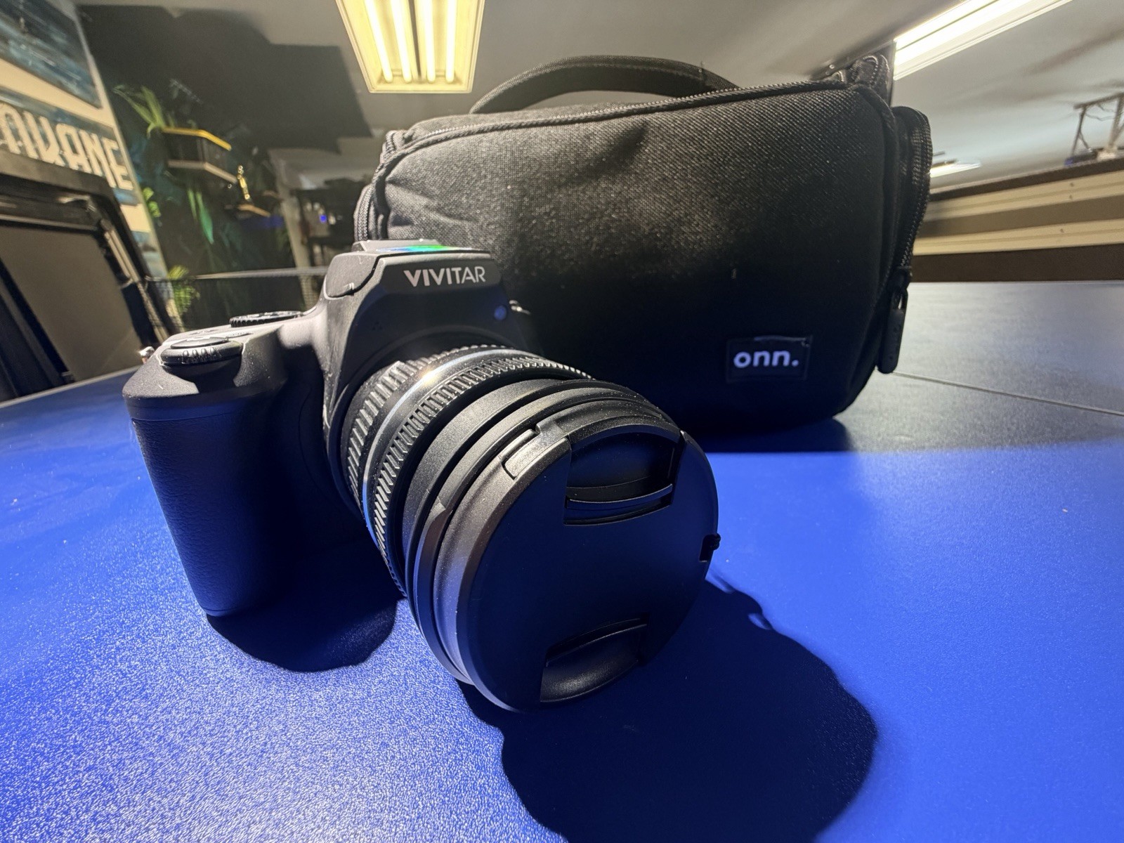 Vivitar 64MP HD Bridge Camera, 4K Video, Optical Zoom, 2.8″ Screen, Black